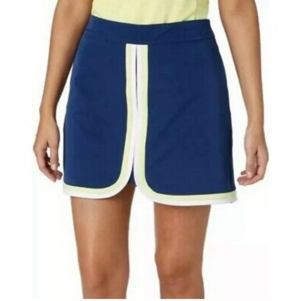 Lady Hagen Woman’s Golf Skort Color Block Navy Blue